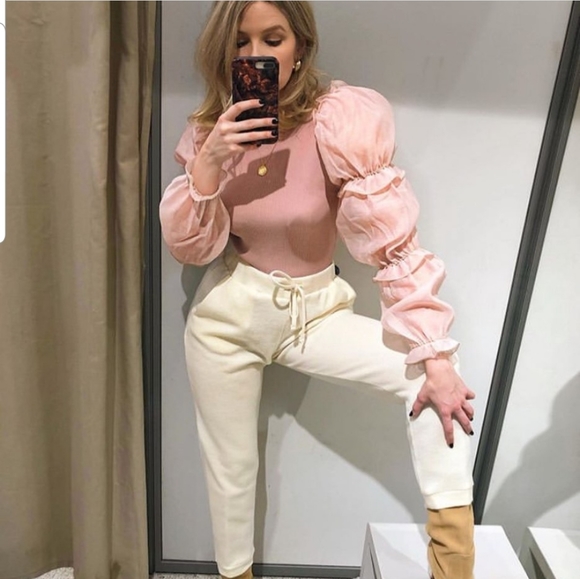 Zara Organza knit top - Picture 11 of 14